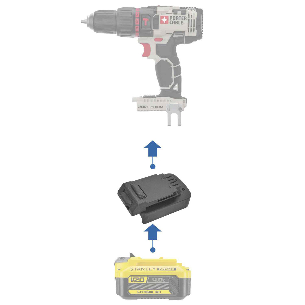 Stanley V20 à Porter Cable 20V Adaptateur de Batterie