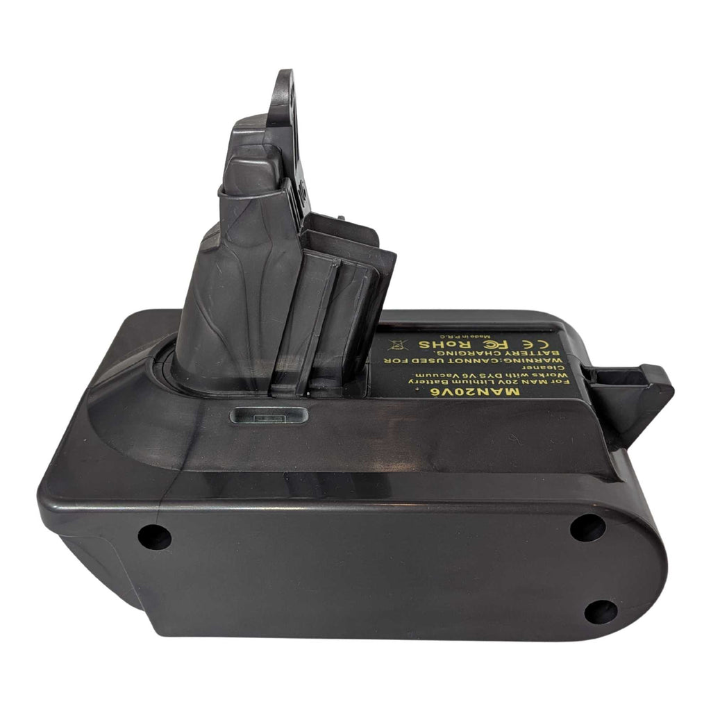 Stanley V20 vers Dyson V6 Adaptateur de batterie