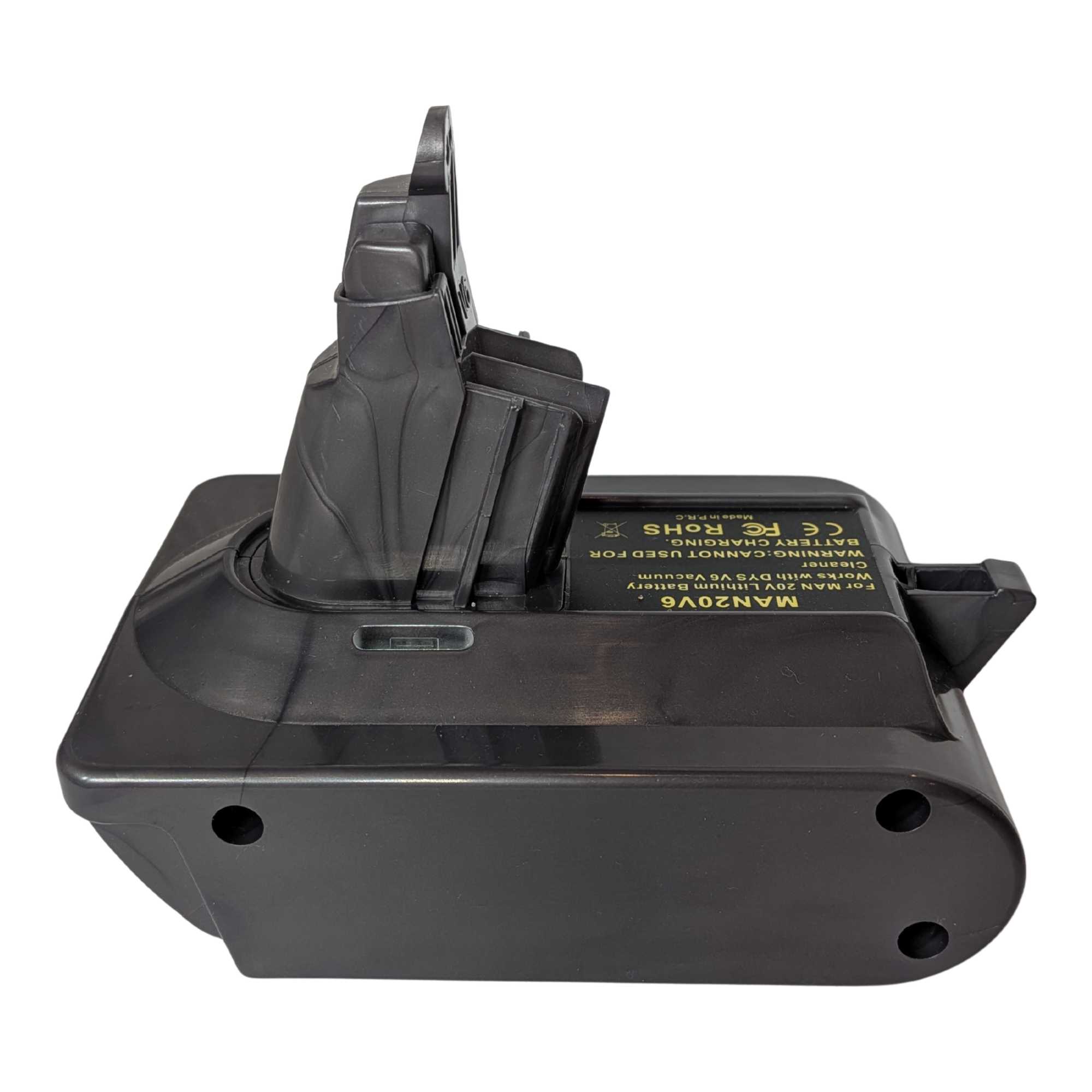 Stanley V20 vers Dyson V6 Adaptateur de batterie