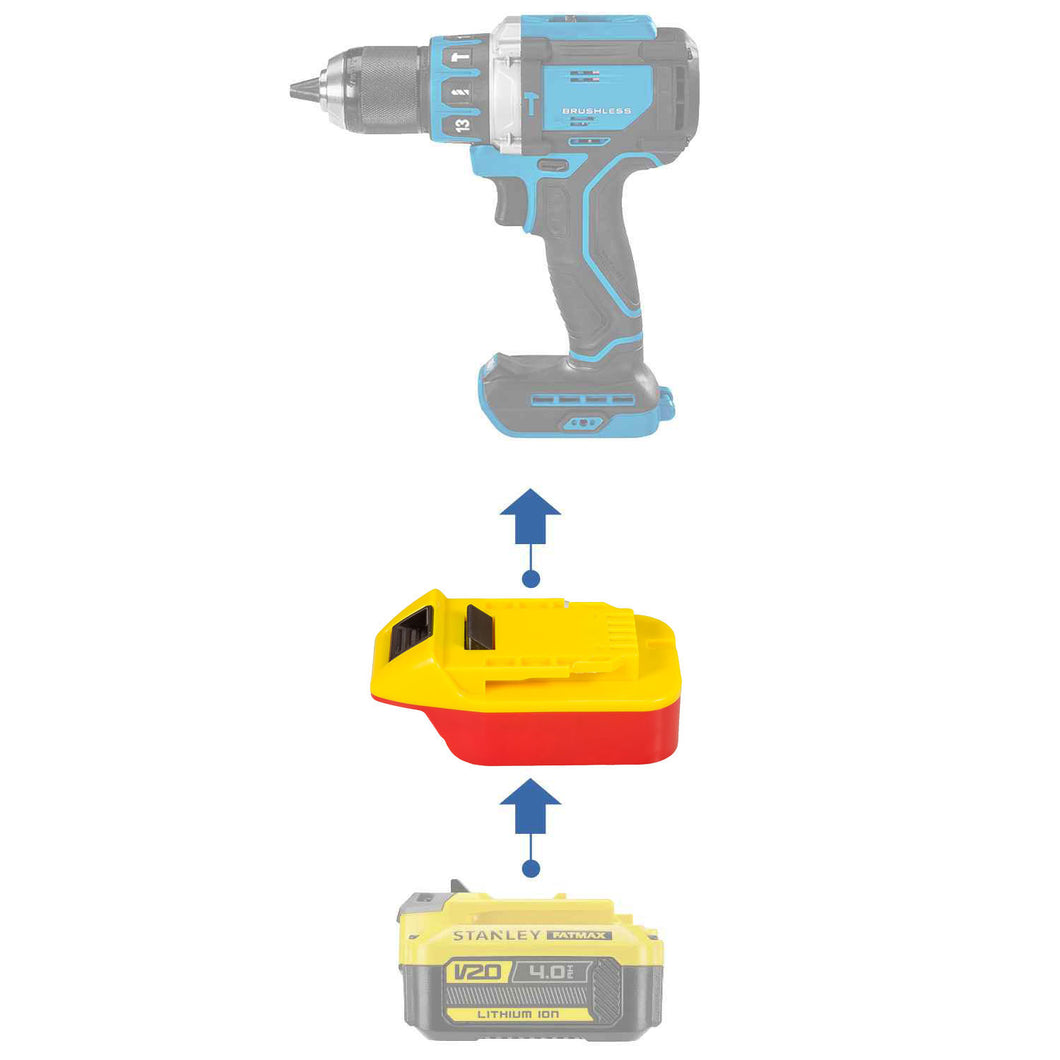 Stanley V20 à Hercules 20V Adaptateur de Batterie
