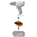 AEG 18V vers Hart 20V Adaptateur de batterie