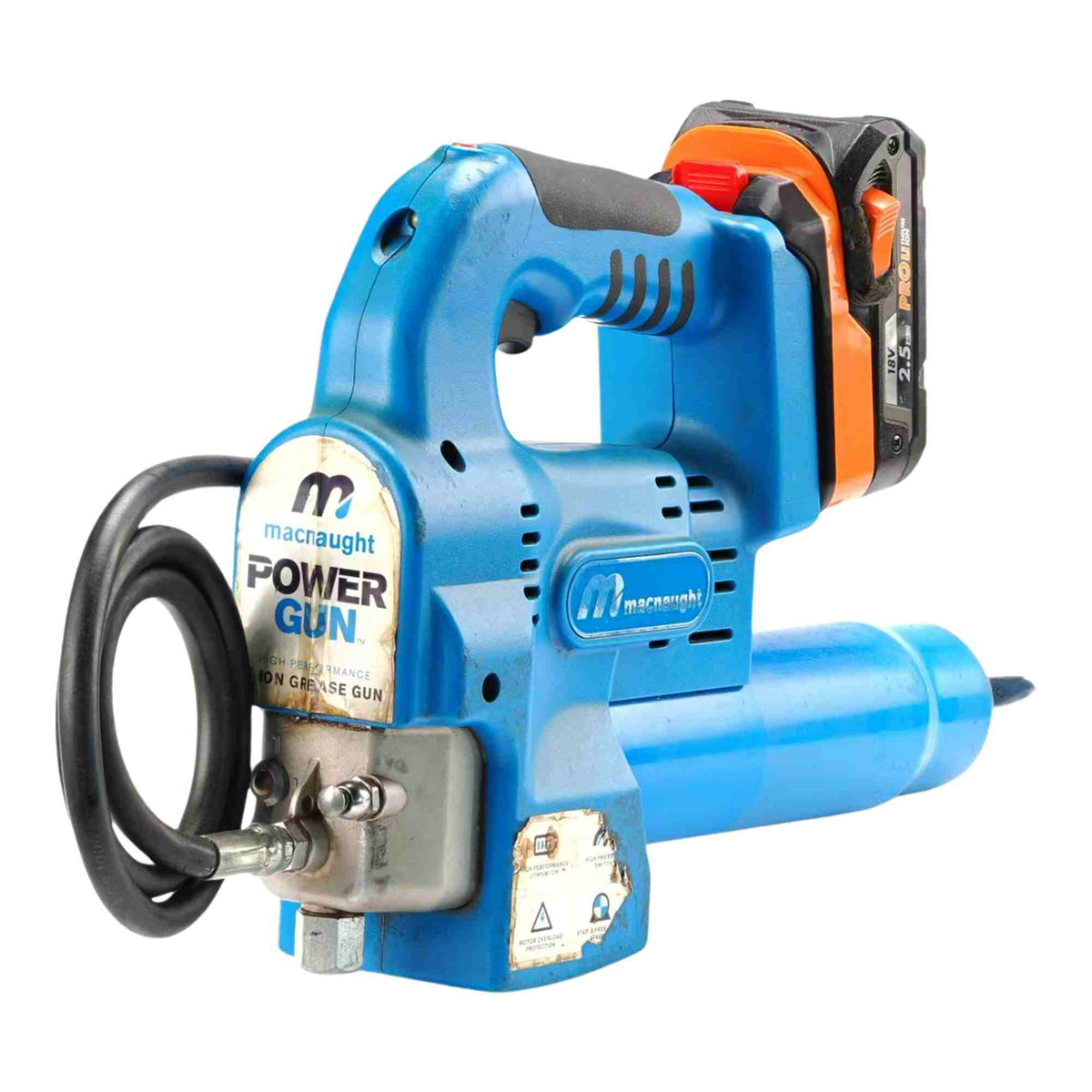 AEG 18V vers MacNaught 18V Adaptateur de batterie (pompe, pistolet à graisse)