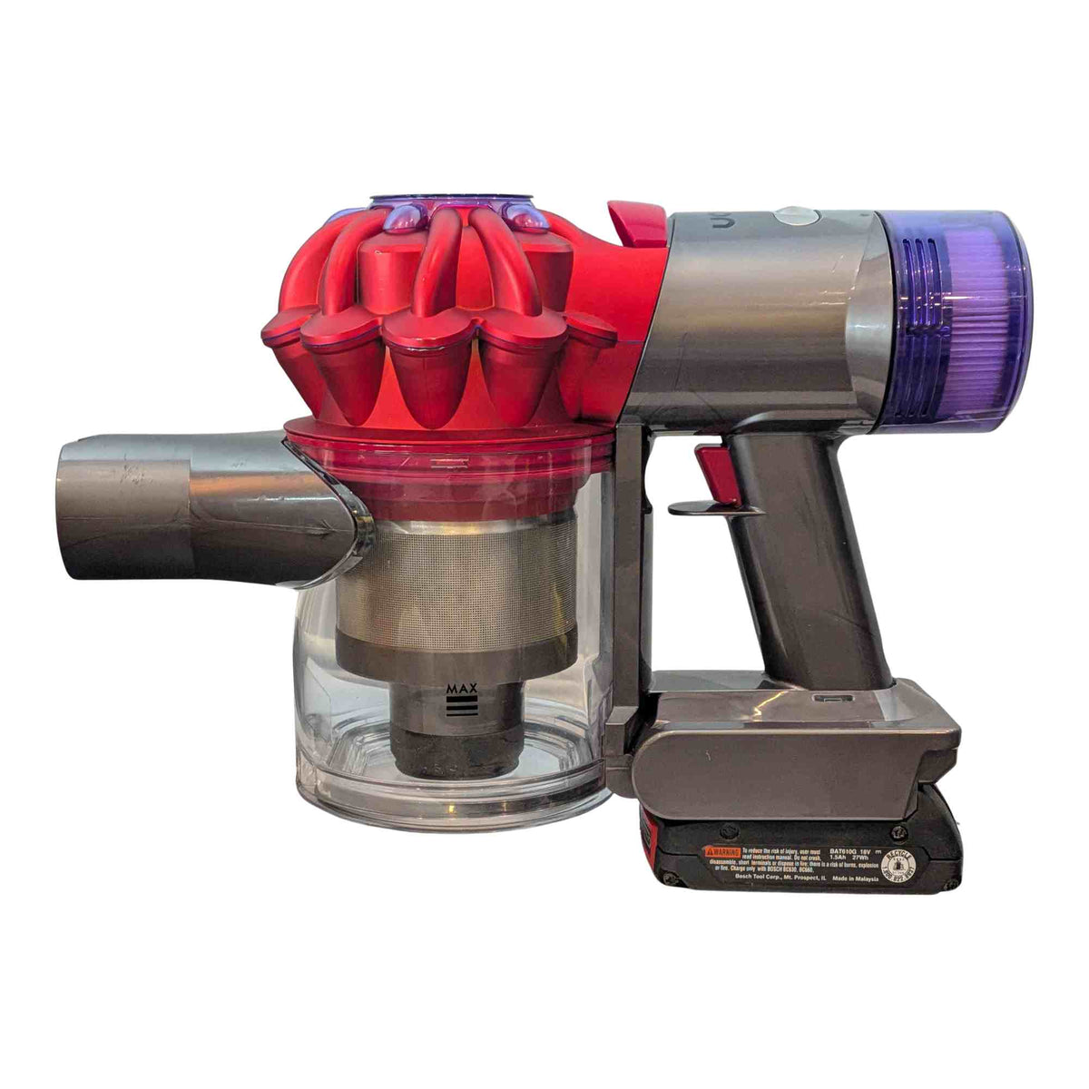 Bosch 18V GBA (Bleu) vers Dyson V7 Adaptateur de batterie