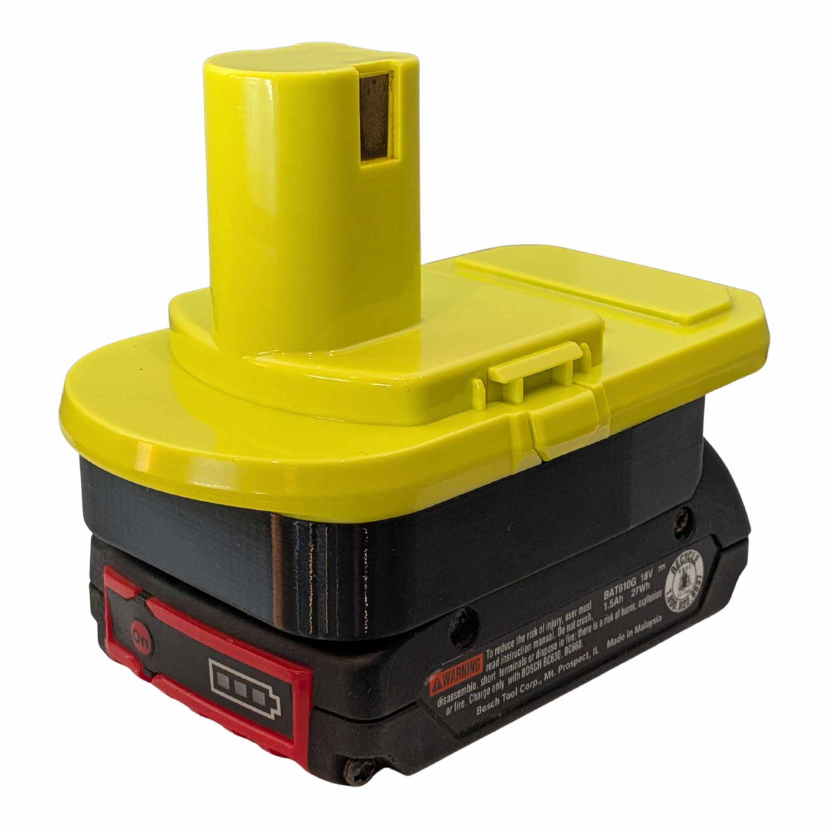 Bosch 18V GBA (Bleu) vers Ryobi 18V ONE+ Adaptateur de batterie