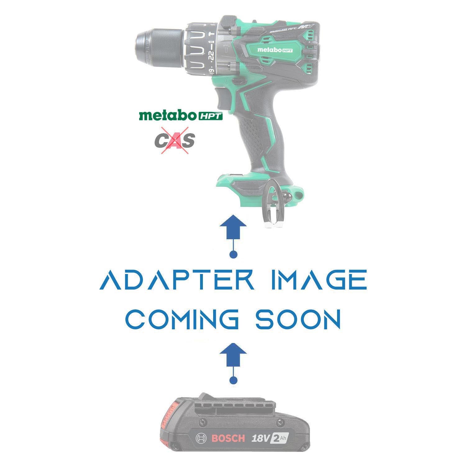 Bosch 18V GBA (Bleu) vers Metabo HPT 18V Adaptateur de batterie