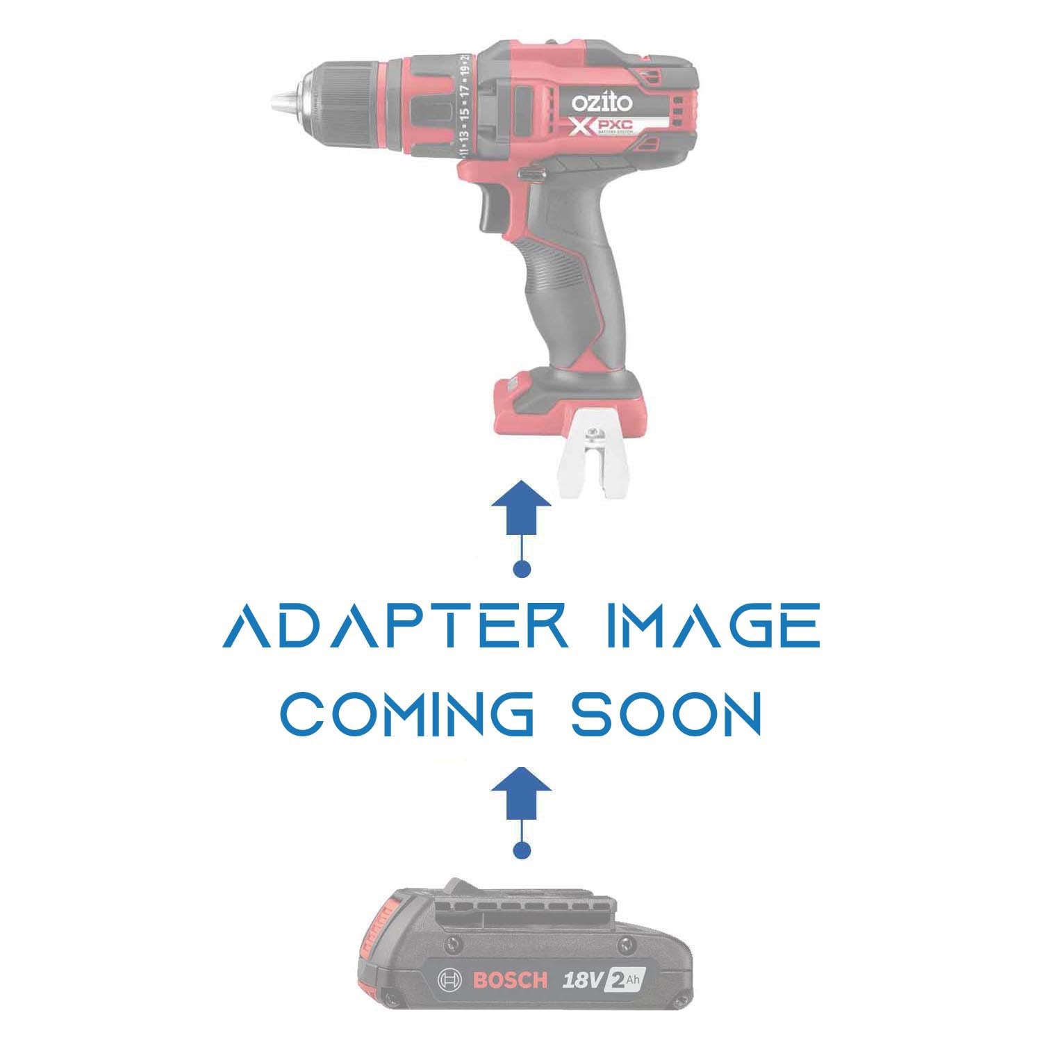 Bosch 18V GBA (Bleu) vers Ozito 18V PXC Adaptateur de batterie