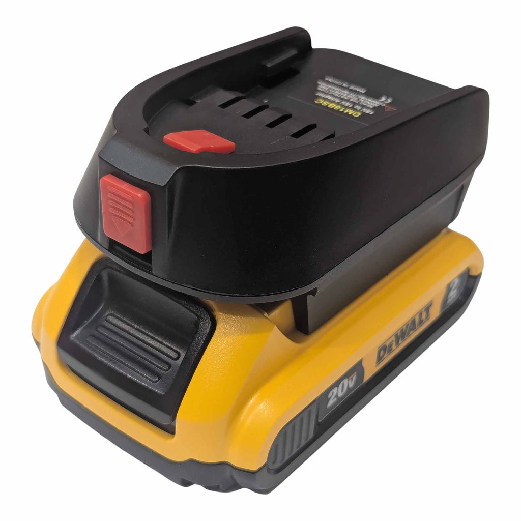 DeWalt 20V MAX vers Bosch 18V PBA (Vert) Adaptateur de batterie
