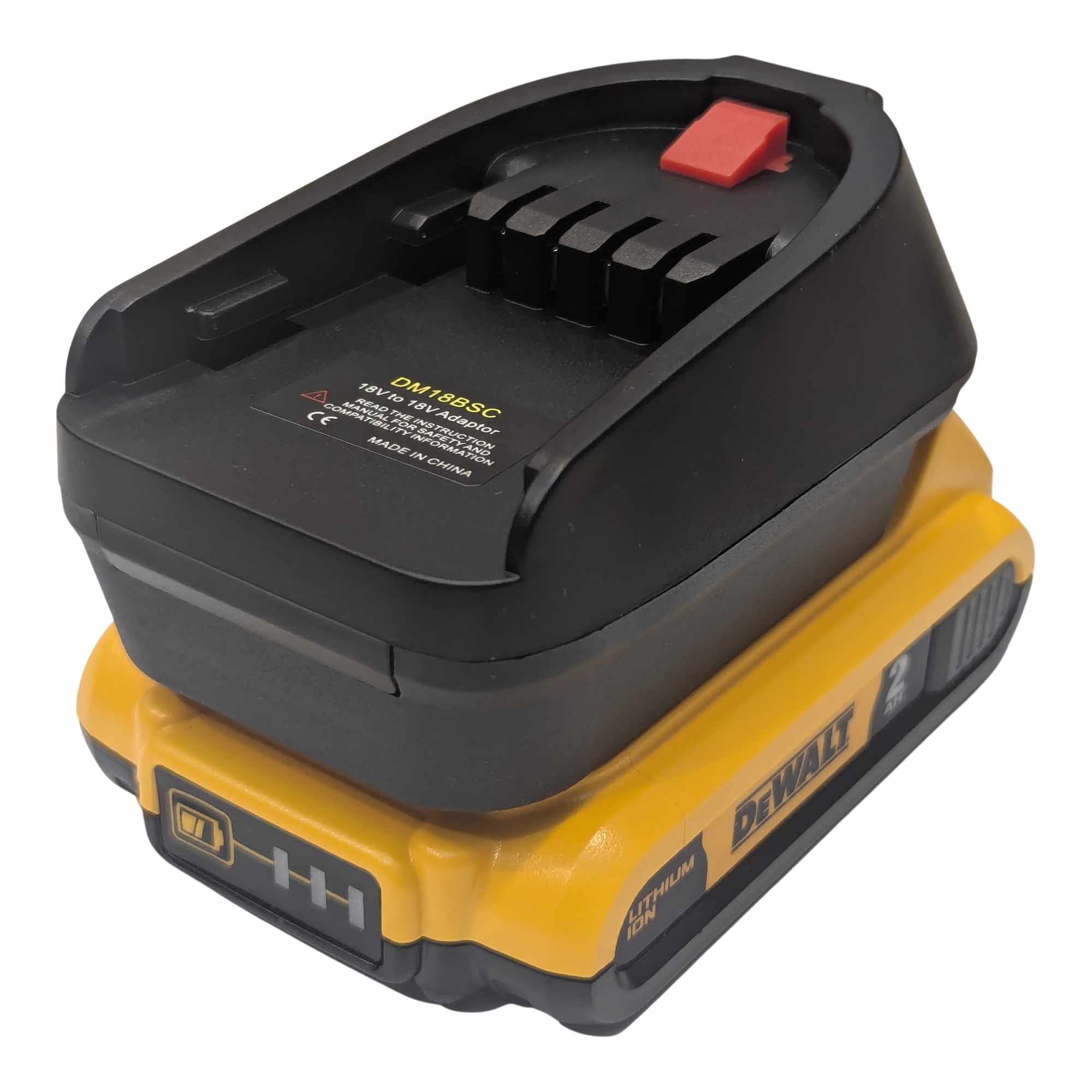 DeWalt 20V MAX vers Bosch 18V PBA (Vert) Adaptateur de batterie