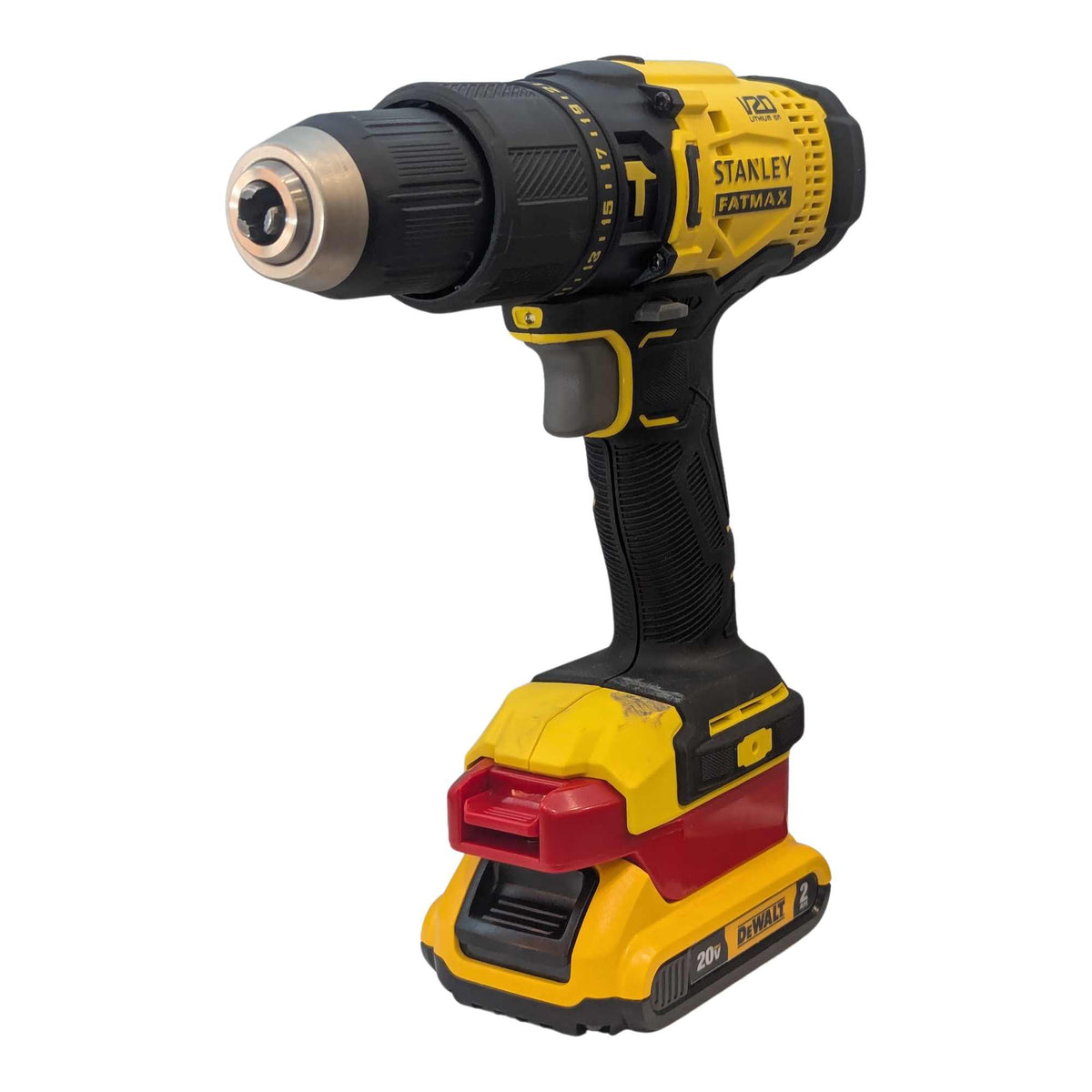 DeWalt 20V MAX vers Stanley FATMAX V20 Adaptateur de batterie