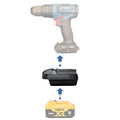 DeWalt 20V MAX vers Erbauer 18V EXT Adaptateur de batterie