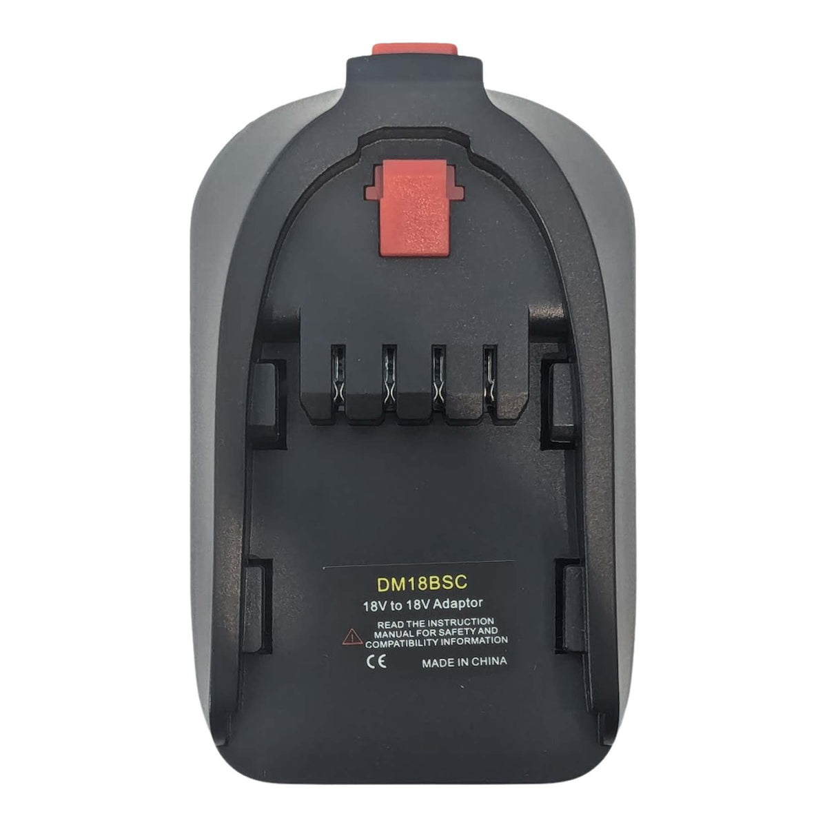 DeWalt 20V MAX to Husqvarna 18V Aspire P4A battery adapter - underside