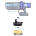 DeWalt 20V MAX vers Dyson V10 Adaptateur de batterie