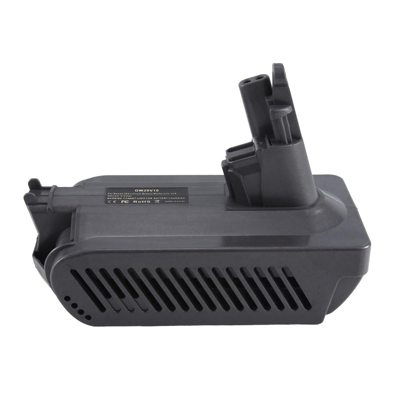 DeWalt 20V MAX vers Dyson V10 Adaptateur de batterie