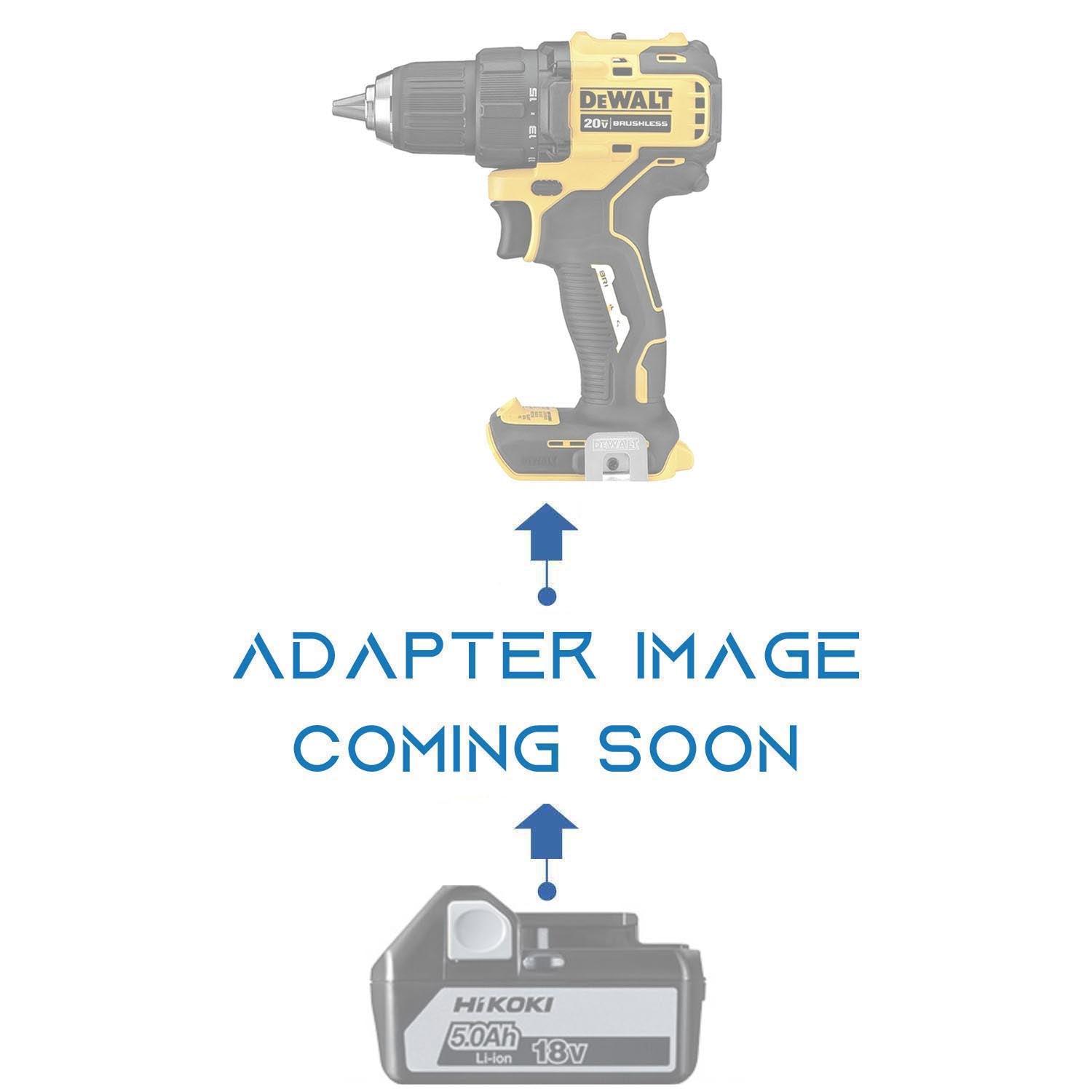 Hikoki 18V vers DeWalt 20V MAX Adaptateur de batterie