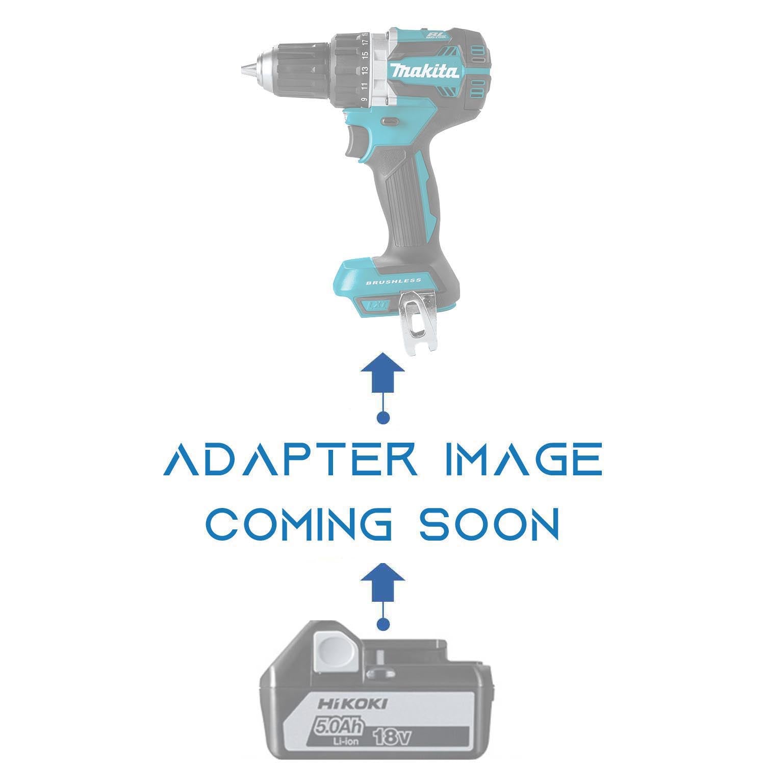 Hikoki 18V vers Makita 18V LXT Adaptateur de batterie