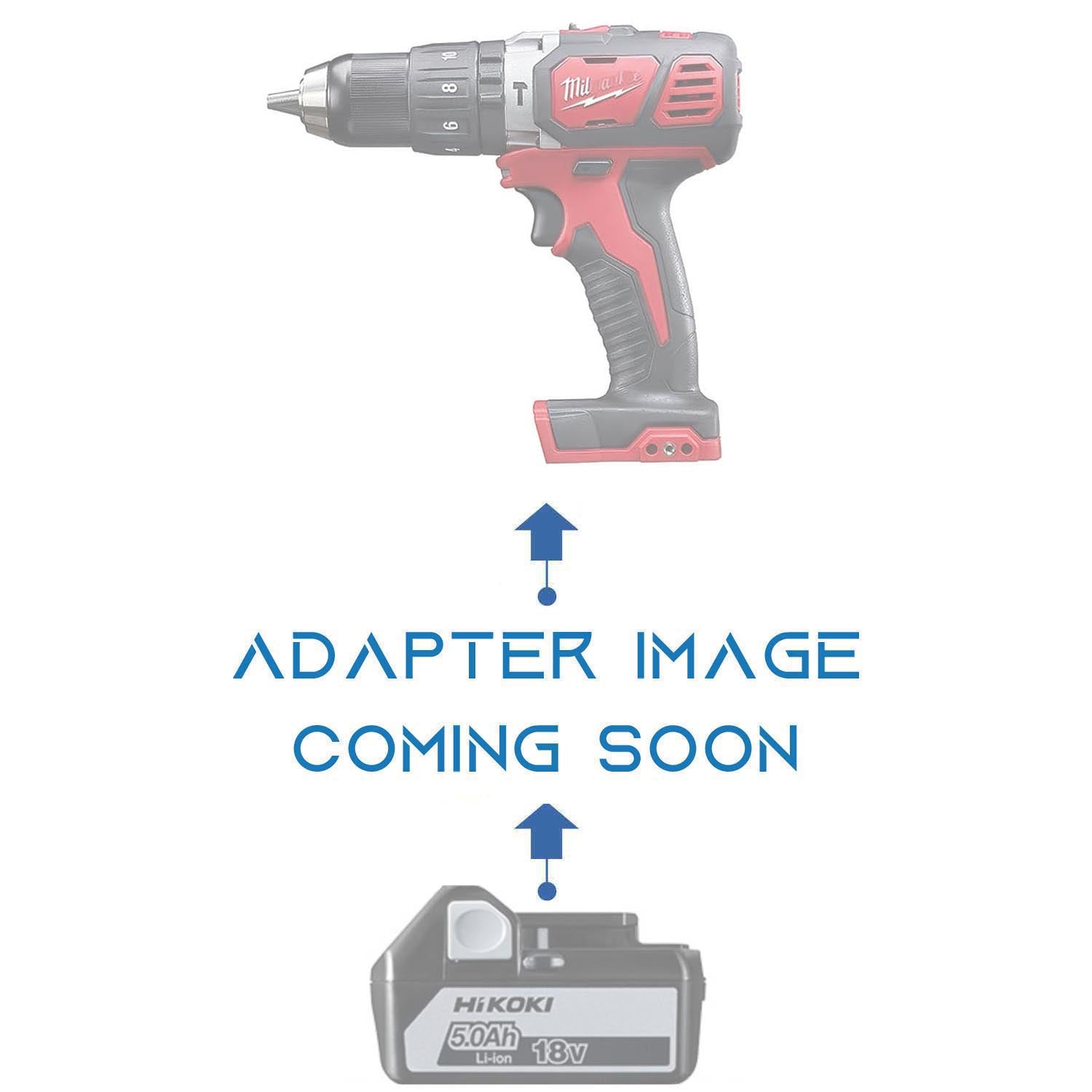 Hikoki 18V vers Milwaukee M18 Adaptateur de batterie