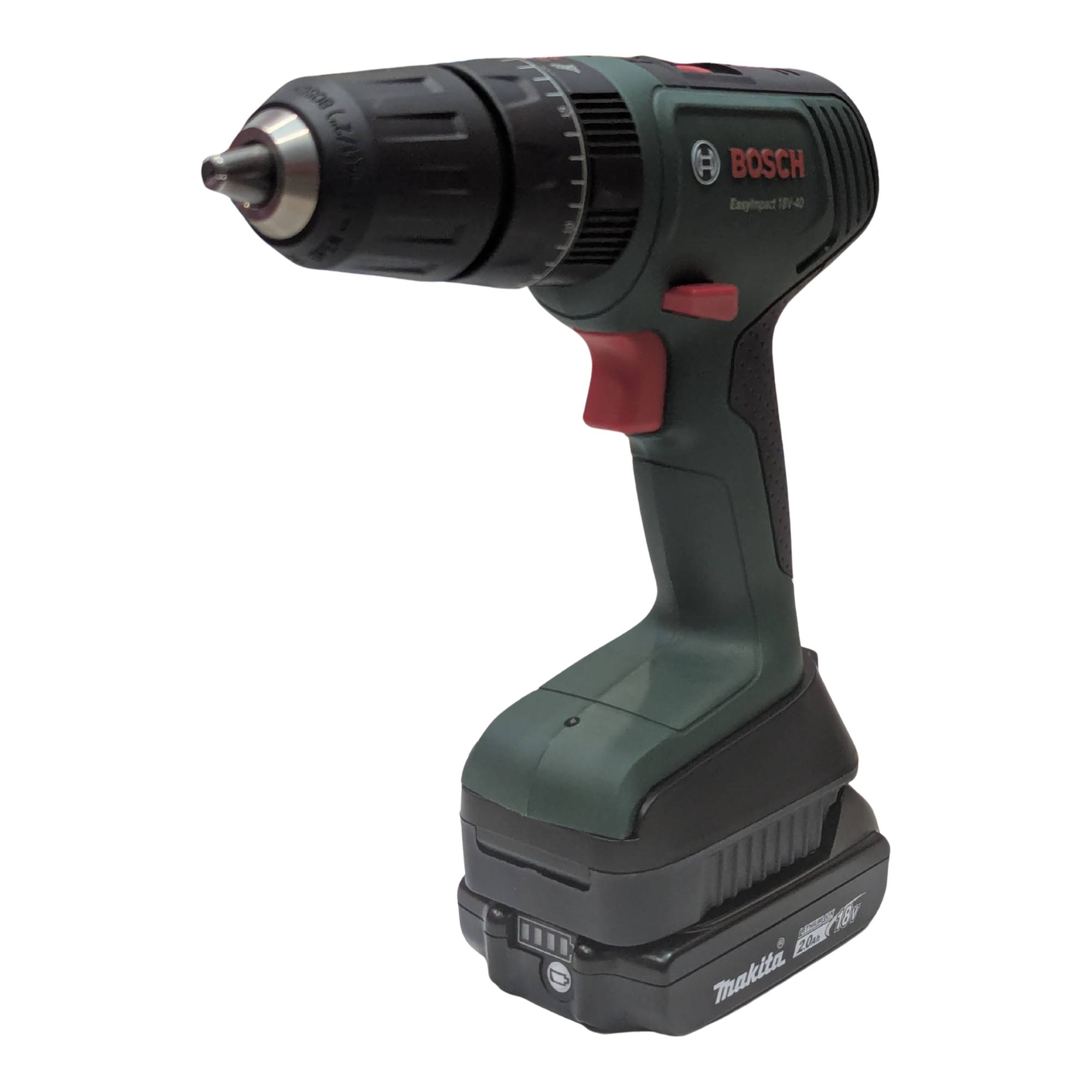 Makita 18V LXT vers Bosch 18V PBA (Vert) Adaptateur de batterie