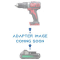 Metabo HPT 18V vers Milwaukee M18 Adaptateur de batterie