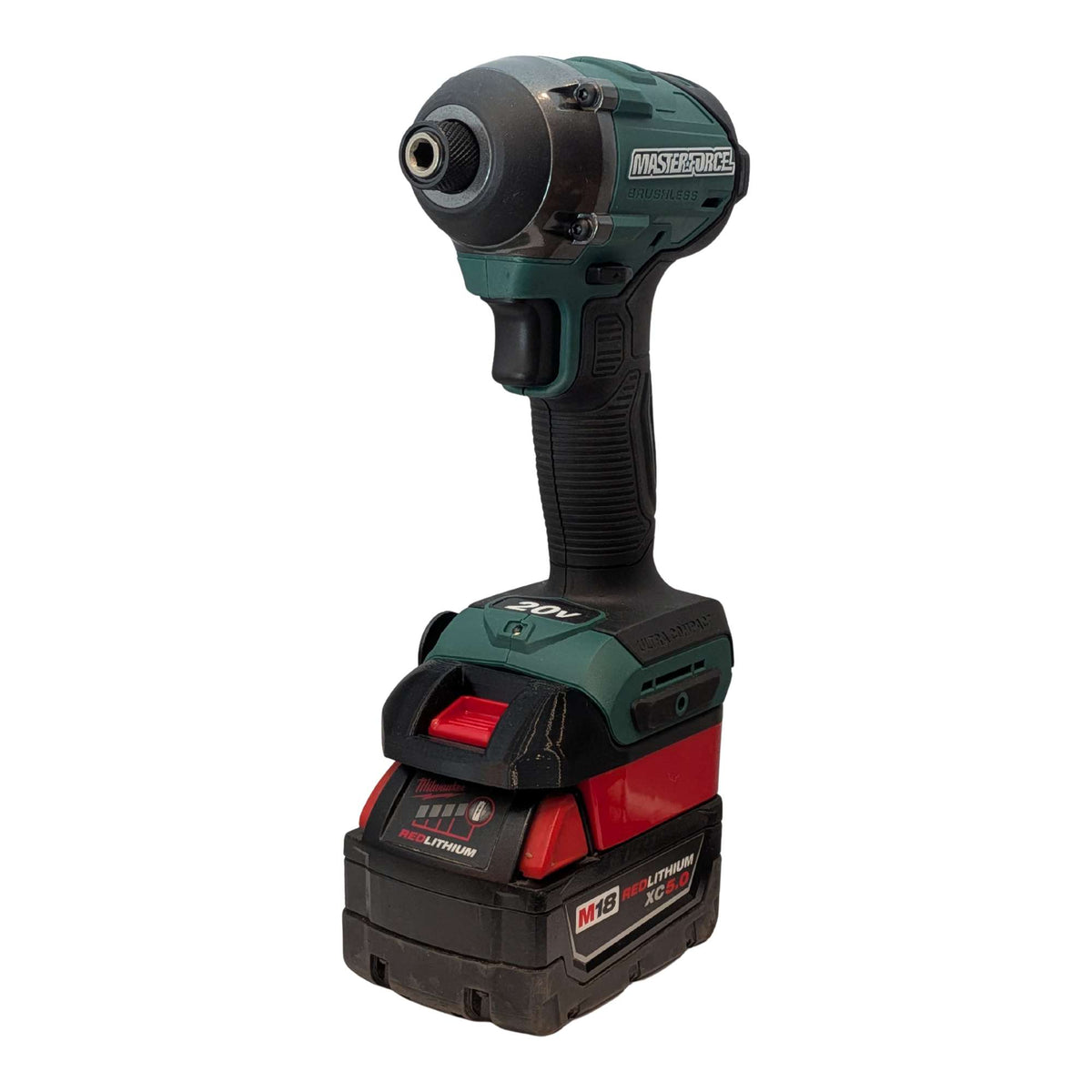 Milwaukee M18 vers Masterforce 20V Adaptateur de batterie
