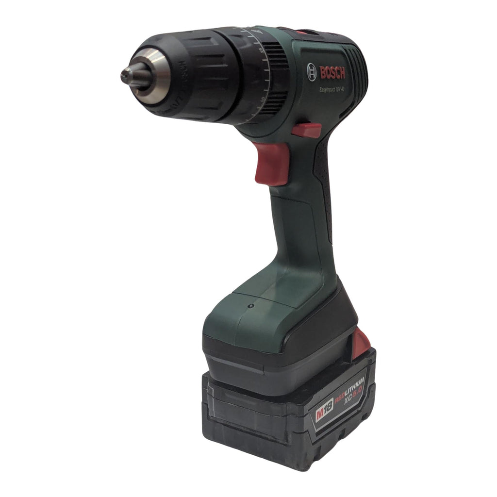 Milwaukee M18 vers Bosch 18V PBA (Vert) Adaptateur de batterie