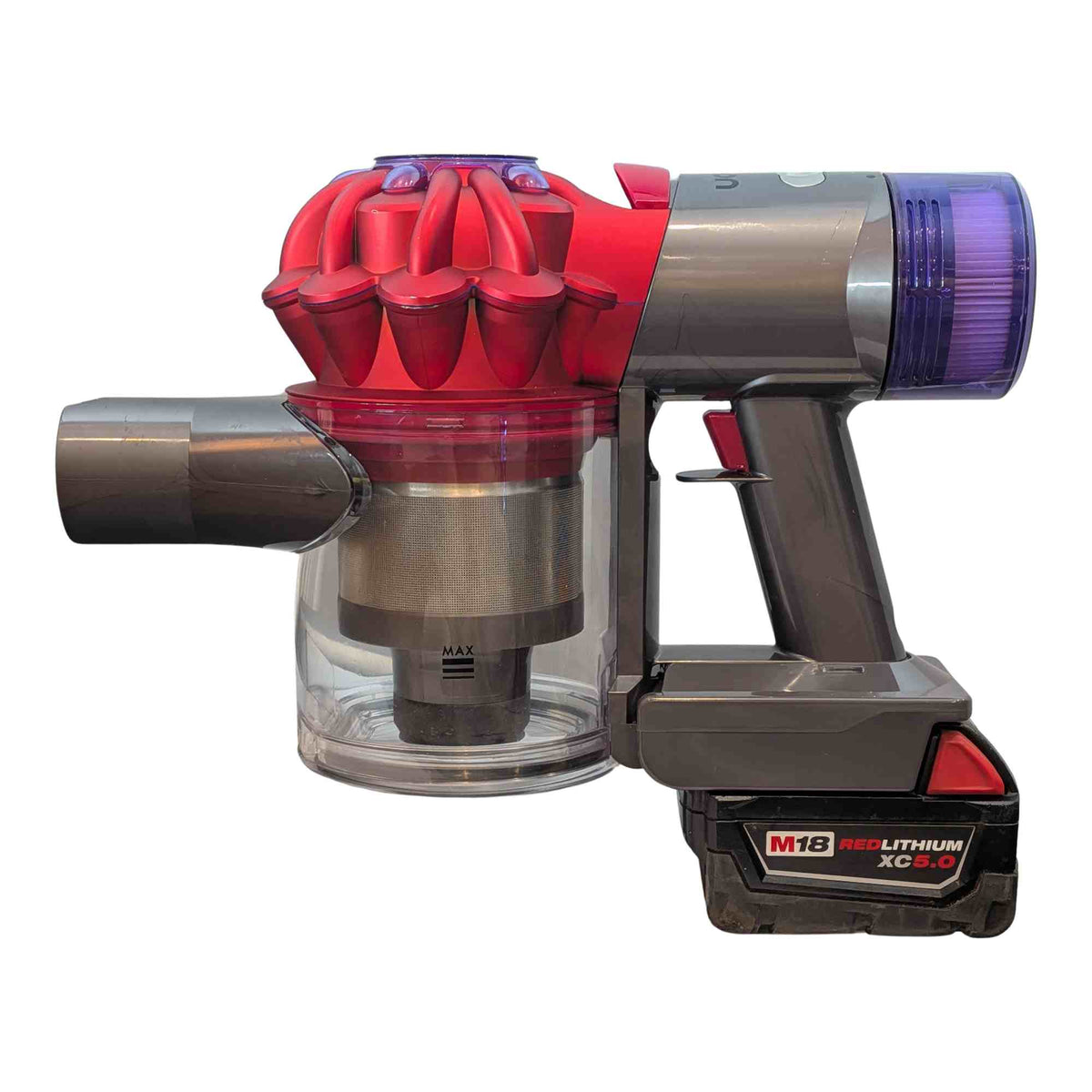 Milwaukee M18 vers Dyson V8 Adaptateur de batterie