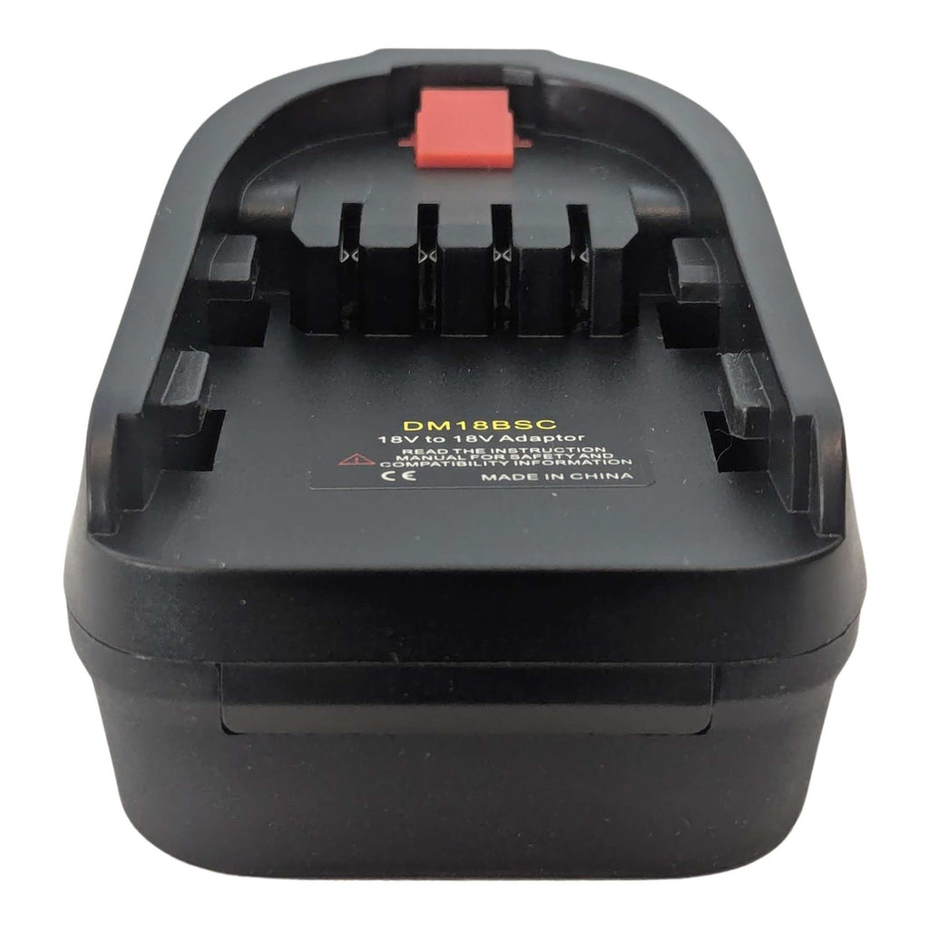 Milwaukee M18 to Gardena 18V P4A battery adapter - battery slot