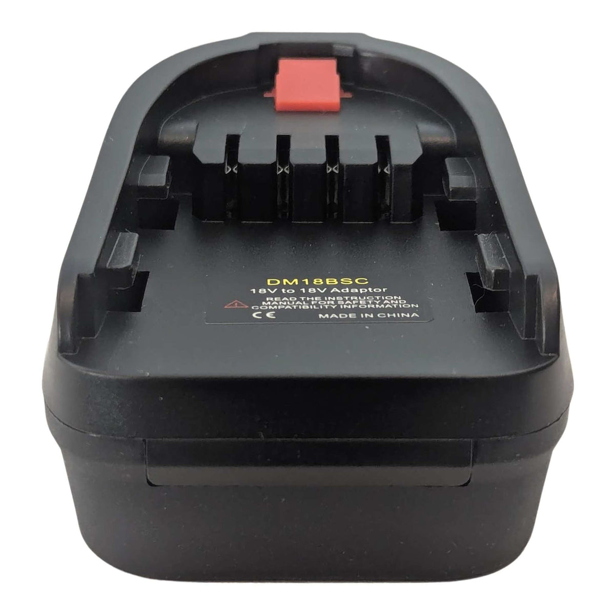 Milwaukee M18 to Husqvarna 18V Aspire P4A battery adapter - battery slot
