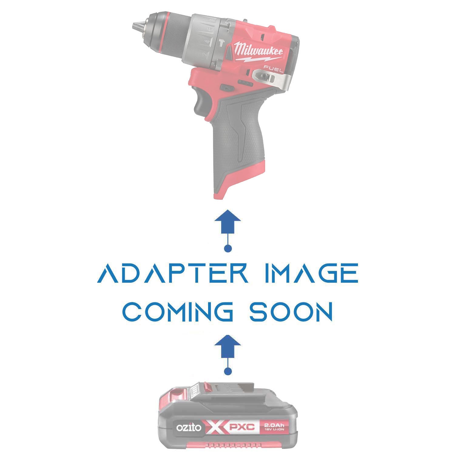 Ozito 18V PXC vers Milwaukee M12 Adaptateur de batterie