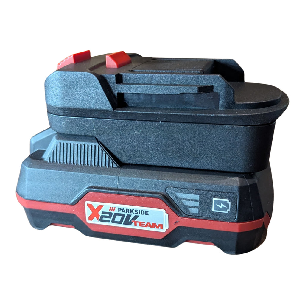Parkside X20V vers RIDGID 18V ROUGE Adaptateur de batterie