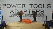 Charger et lire la vidéo dans la visionneuse de la Galerie, Adaptateur de batterie Milwaukee 18V vers RIDGID 18V
