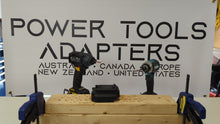 Charger et lire la vidéo dans la visionneuse de la Galerie, Adaptateur de batterie Makita 18V vers CAT 18V
