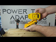 Charger et lire la vidéo dans la visionneuse de la Galerie, Adaptateur de batterie DeWalt 20V vers Porter Cable 20V
