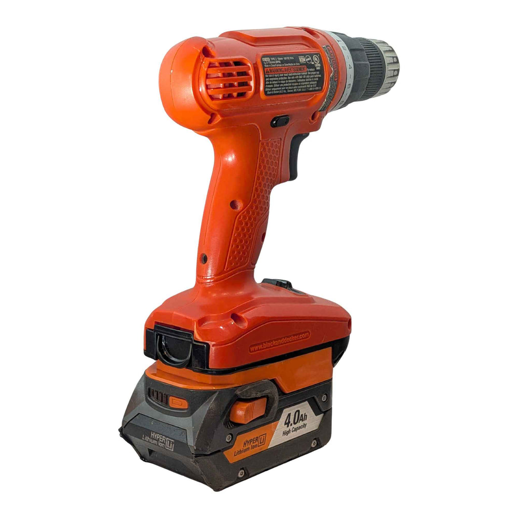 RIDGID 18V vers Black and Decker 18V Ni-Cd Adaptateur de batterie