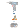RIDGID 18V vers Bosch 12V Adaptateur de batterie