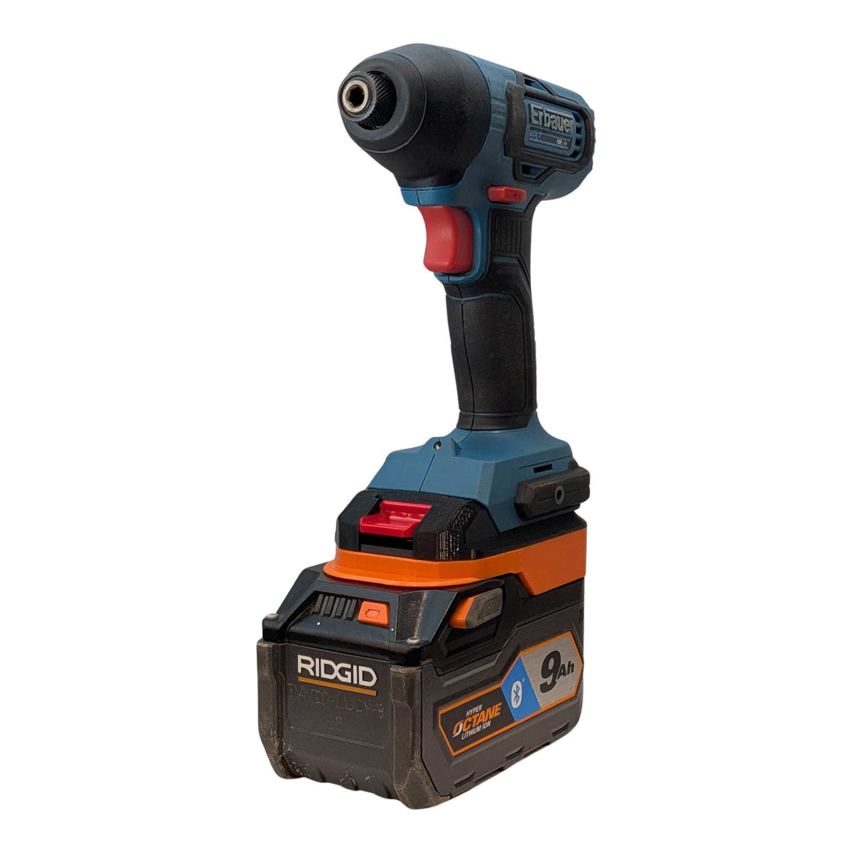 RIDGID 18V vers Erbauer 18V EXT Adaptateur de batterie