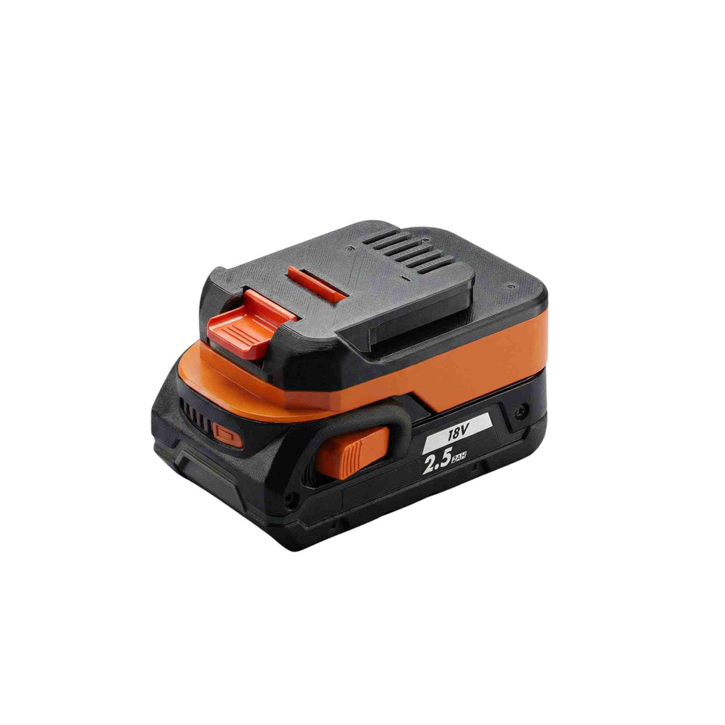 RIDGID 18V vers MacNaught 18V Adaptateur de batterie (pompe, pistolet à graisse)