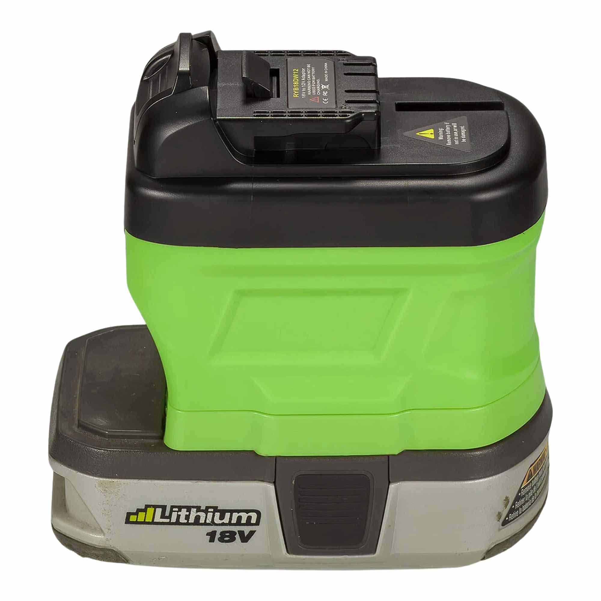 Ryobi 18V ONE+ vers DeWalt 12V MAX Adaptateur de batterie