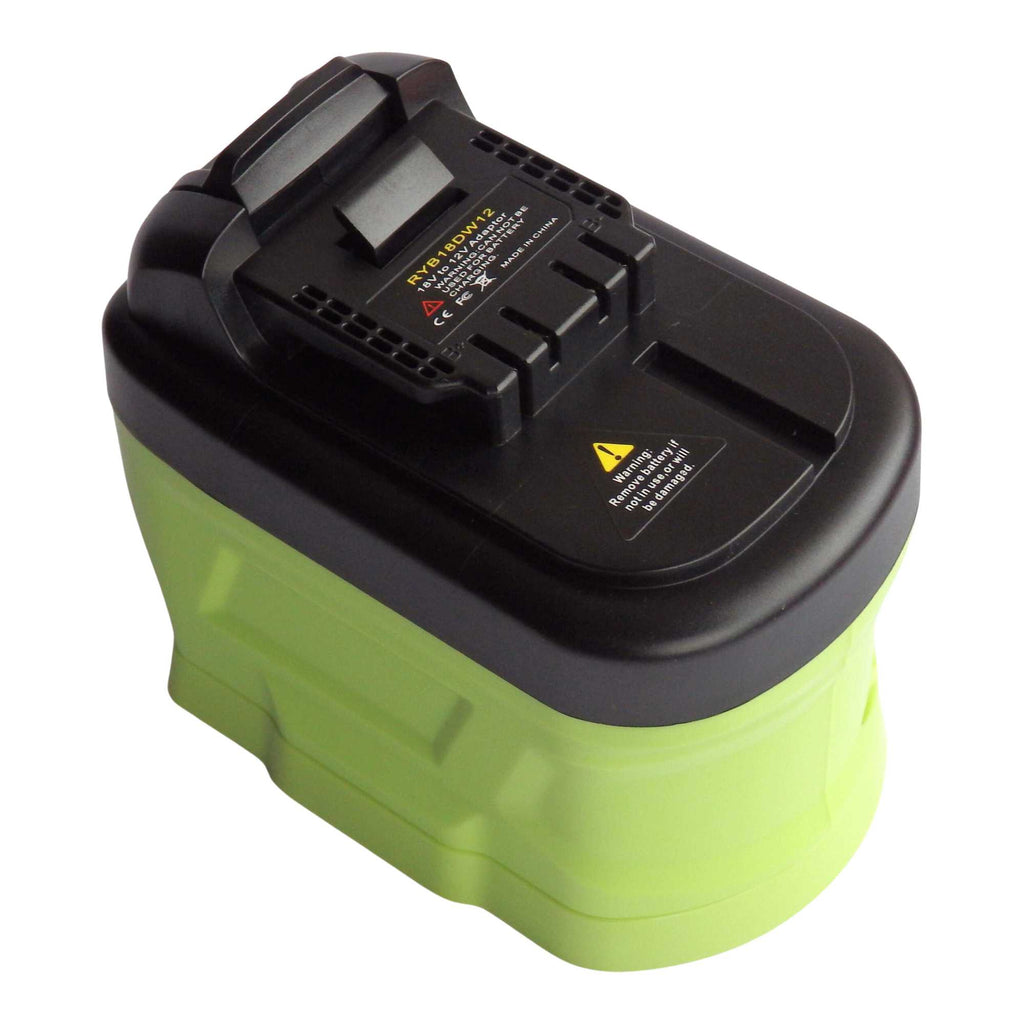 Ryobi 18V ONE+ vers DeWalt 12V MAX Adaptateur de batterie