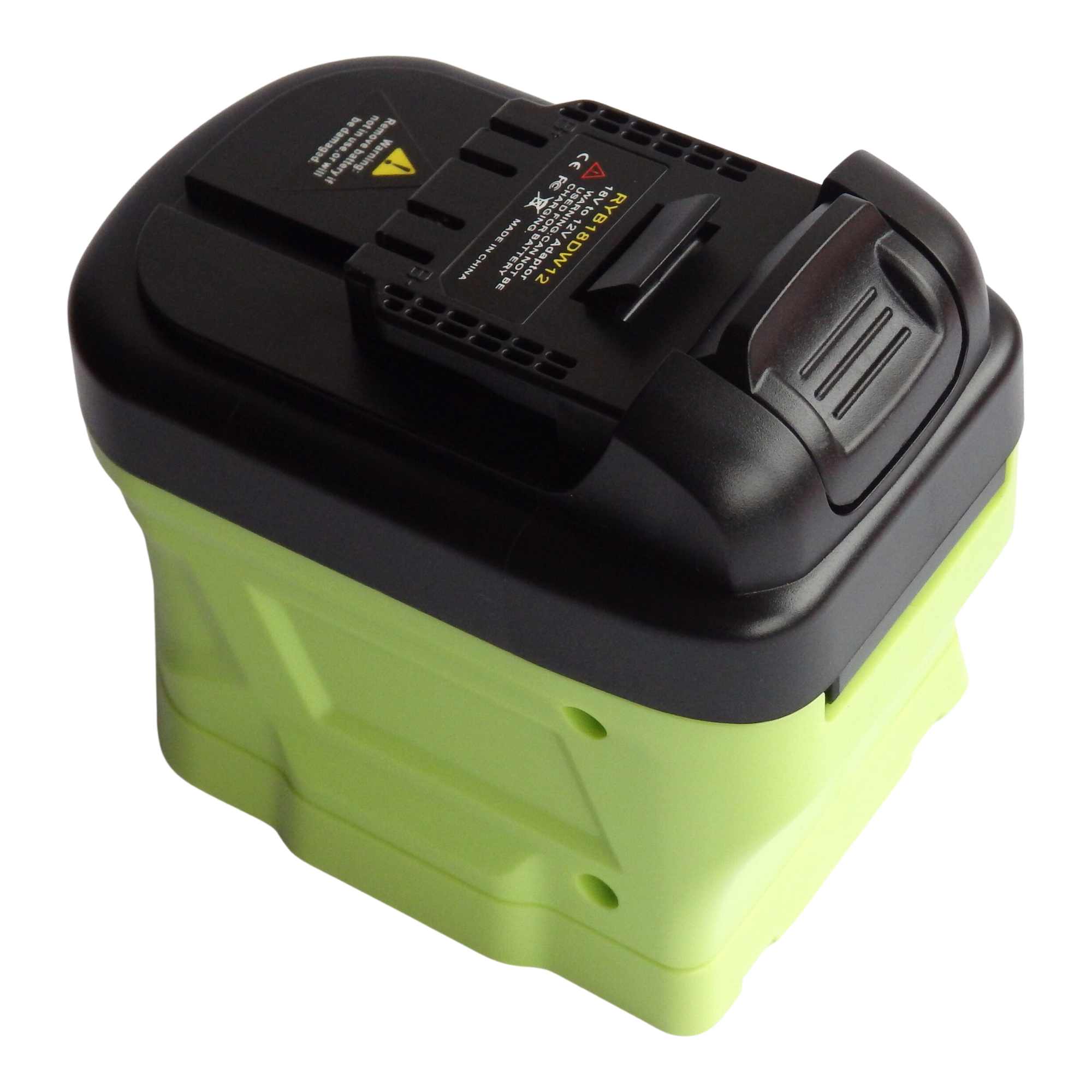Ryobi 18V ONE+ vers DeWalt 12V MAX Adaptateur de batterie
