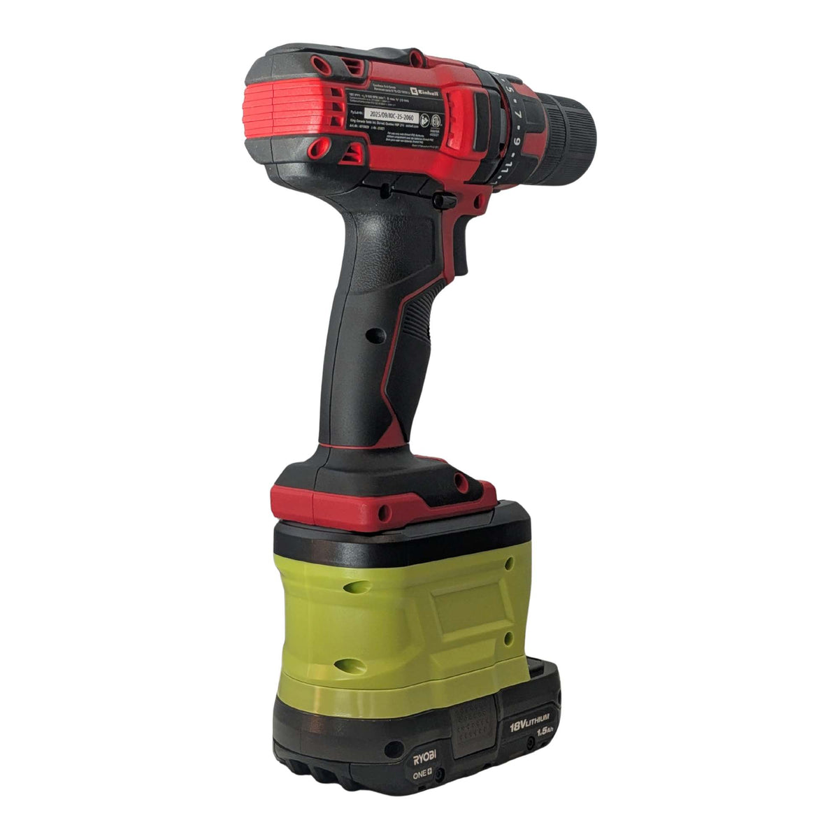 Ryobi 18V ONE+ vers Einhell 18V PXC Adaptateur de batterie