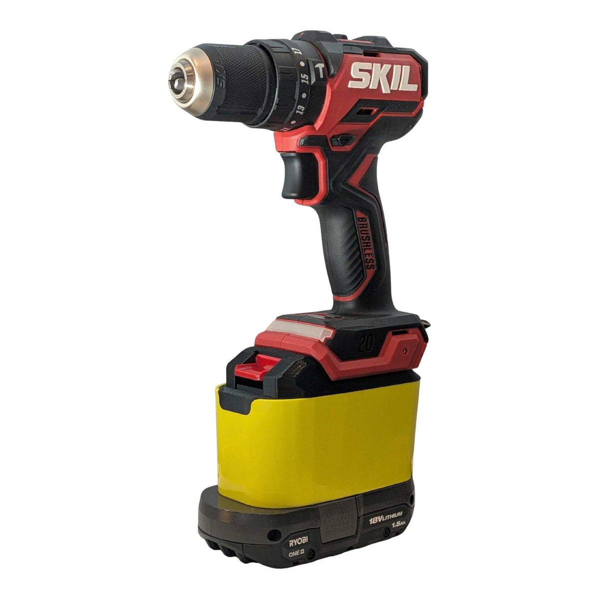 Ryobi 18V ONE+ vers SKIL 20V PWR CORE Adaptateur de batterie