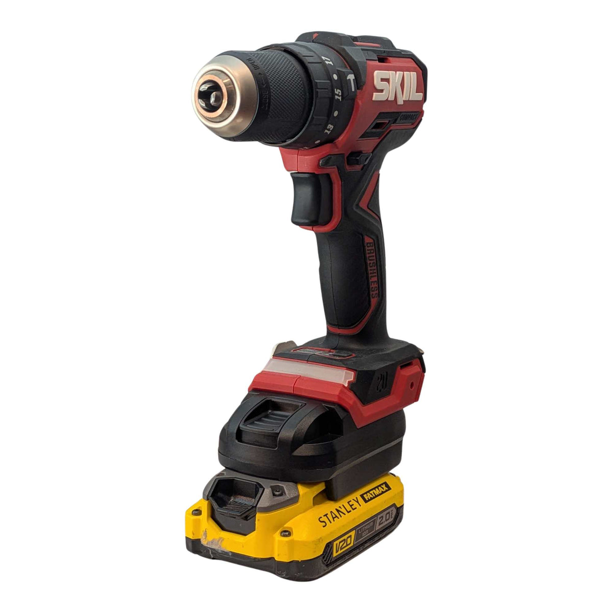 Stanley FATMAX V20 vers SKIL 20V PWR CORE Adaptateur de batterie
