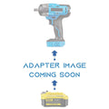Stanley V20 vers Mastercraft 20V (PWRPOD / Bleu) Adaptateur de batterie