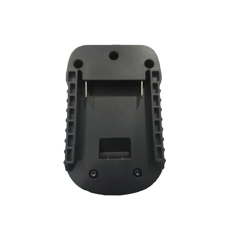Bosch 18V GBA (Blue) to Milwaukee M18 battery adapter - battery-side connection with the rail contacts