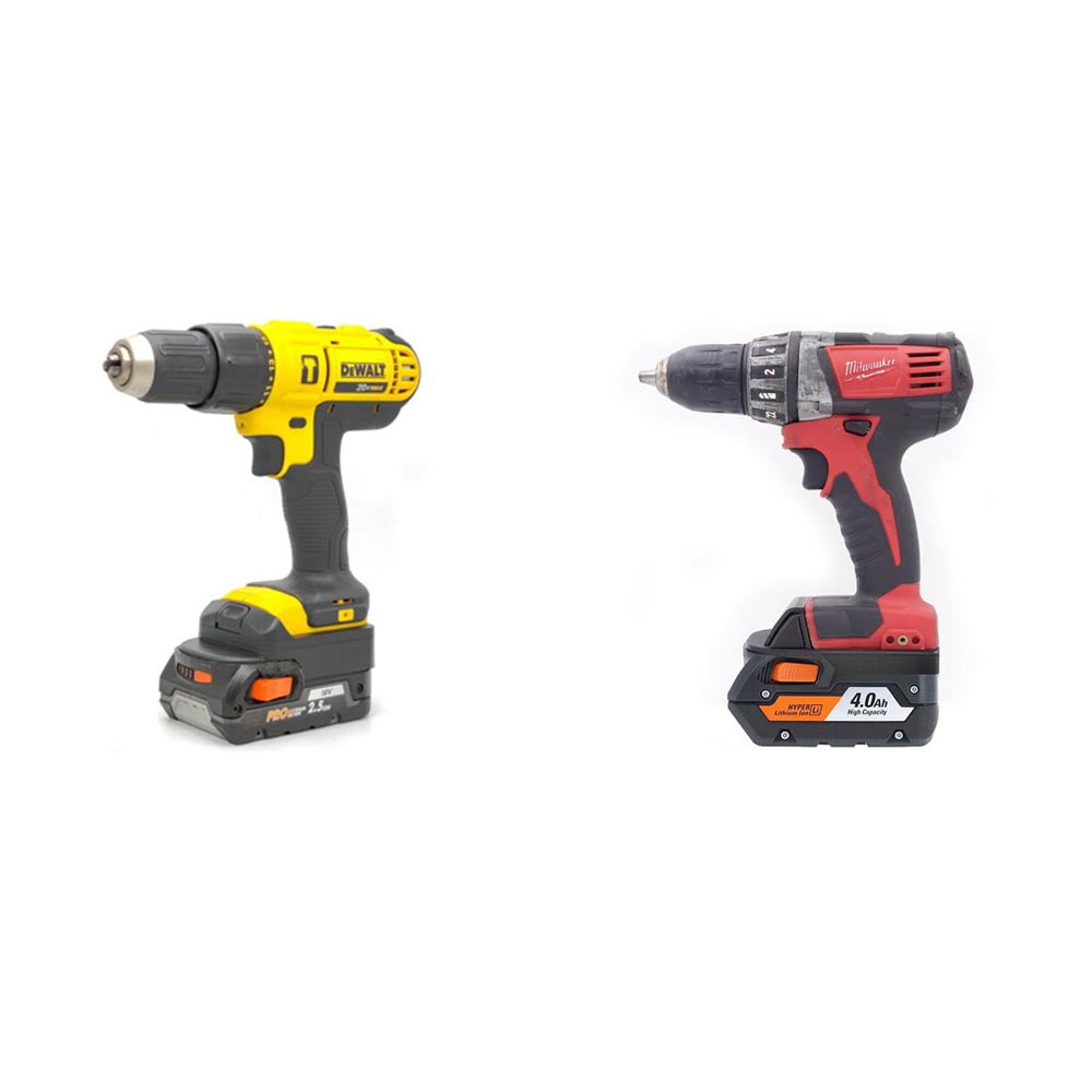 [Lot] RIDGID à DeWalt et Milwaukee