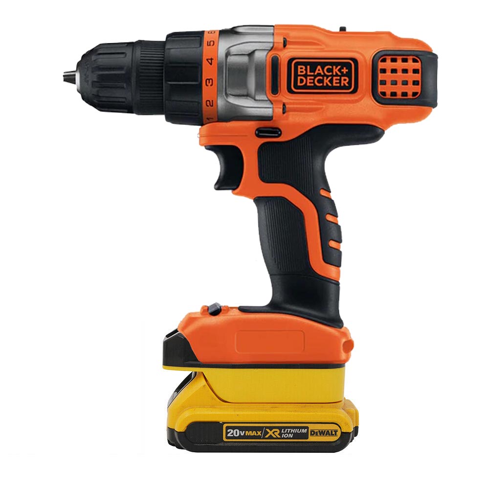 DeWalt 20V MAX vers Black and Decker 20V Adaptateur de batterie