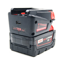 Charger l&#39;image dans la galerie, Milwaukee 18V (M18) à Milwaukee V18 Adaptateur de Batterie

