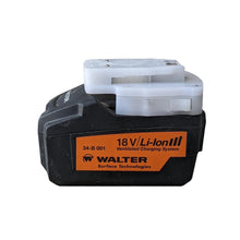 Charger l&#39;image dans la galerie, Adaptateur de batterie Walter 18V vers DeWalt 20V (Polypropylène)
